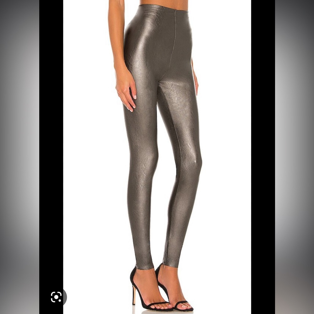 Commando Metallic Faux Leather Leggings